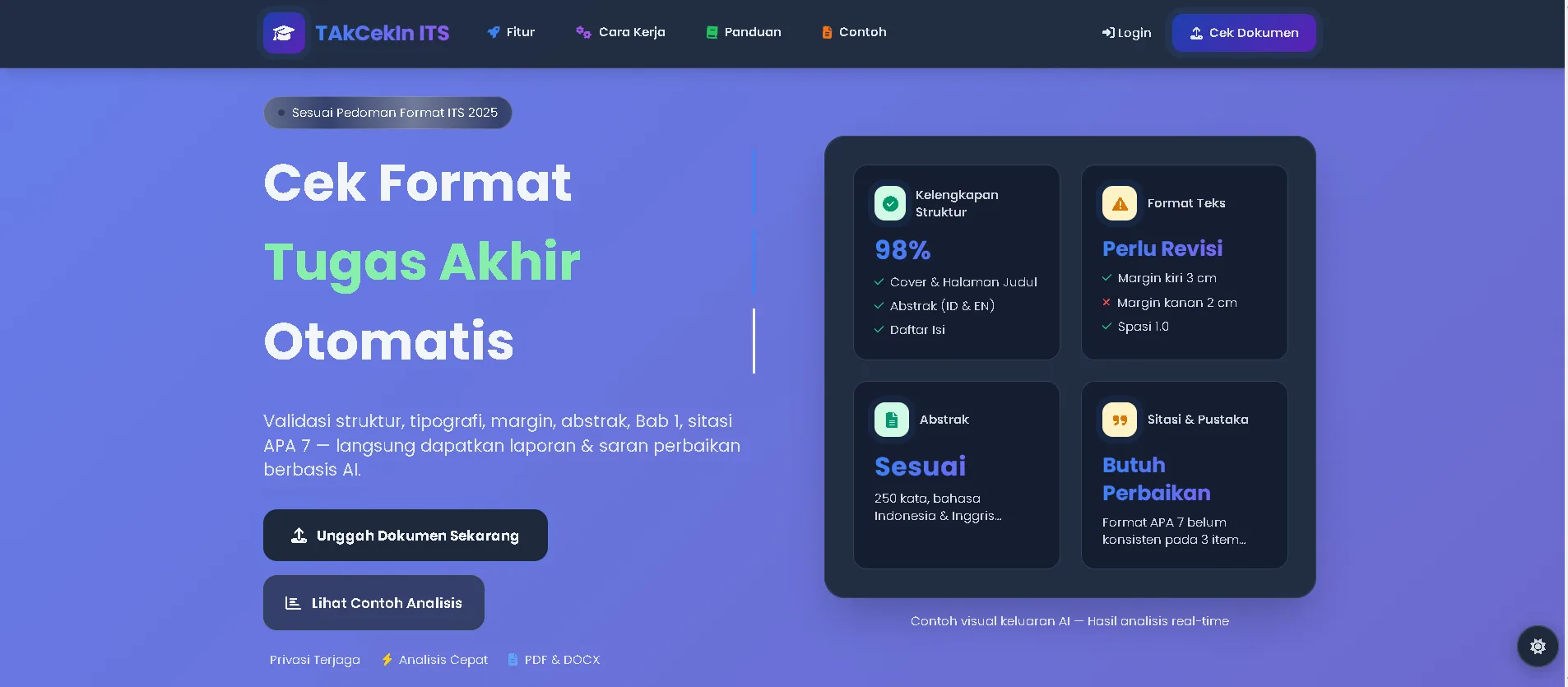 TAkCEKin — AI-Based Format Analyzer